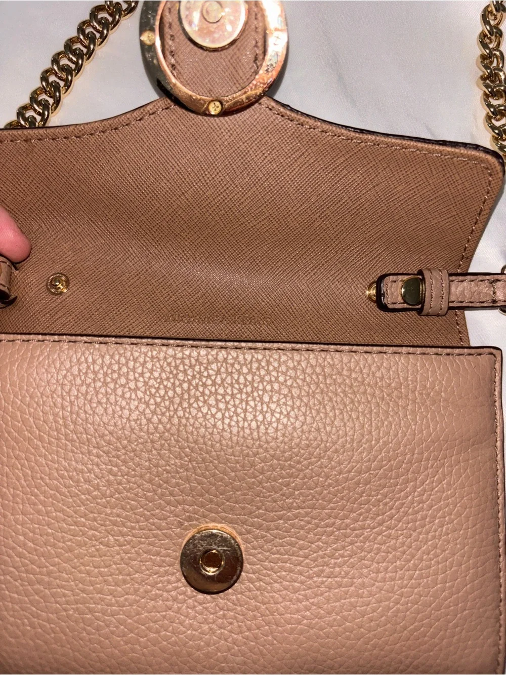 Michael Kors genuine pebbled